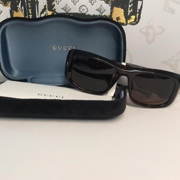 New Authentic Gucci Tortoiseshell Sunglasses GG1080s 002 - Picture 4 of 12